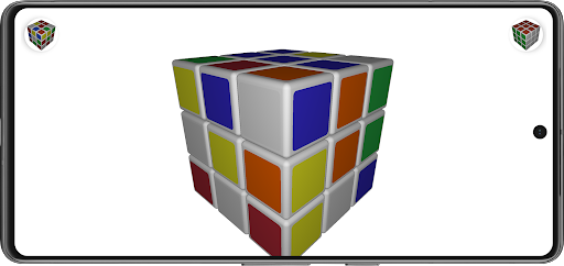 Rubiks Cube Simulator 3D Screen 2