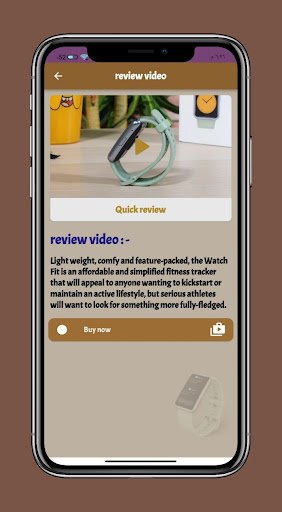 Huawei watch fit Guide