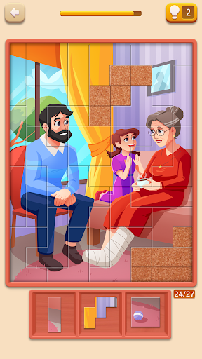 Android application Fancy Puzzles: Jigsaw Art Game screenshort