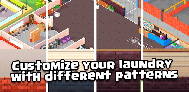 Idle Laundry v2.1.4 MOD APK (Unlimited Money) Free For Android 8