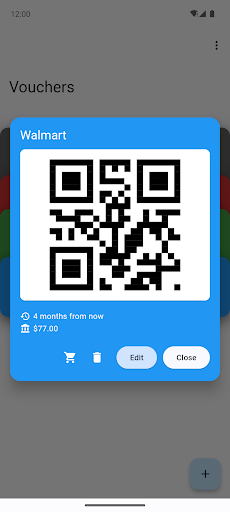 Voucher Vault Screen 2