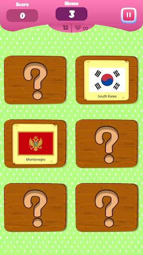 Dynamic Memory Game Screen 3