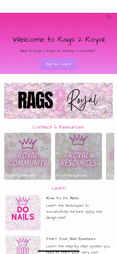 Android application Rags 2 Royal screenshort