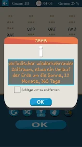 Wörter Salat