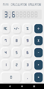 Mini Calculator Emulator