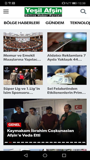 Yeşil Afşin Gazetesi Screen 2