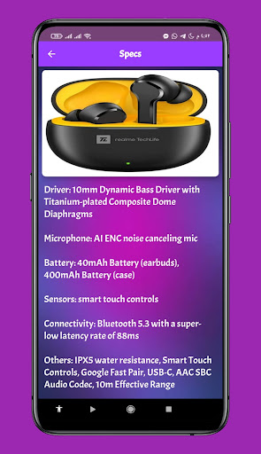 Realme TechLife T100 guide Screen 2
