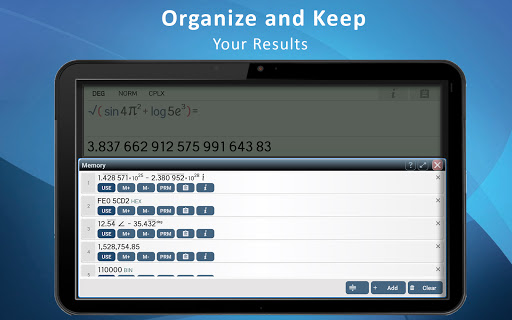 Champ Scientific Calculator Screenshot