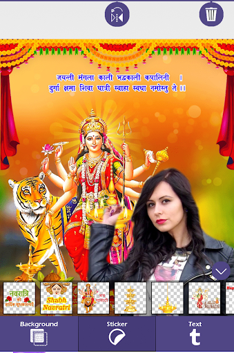 Android application Navaratri Photo Editor screenshort
