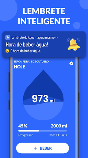 Visualização do aplicativo