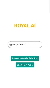 Royal AI: text-to-video