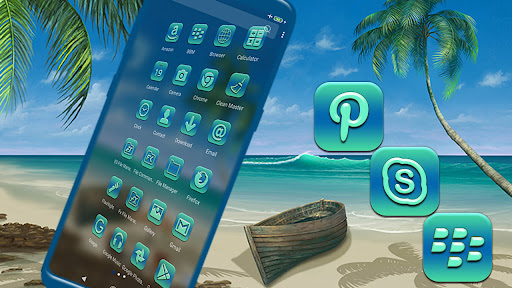 Beautiful Beach Theme Screen 2