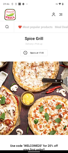 Android application Spice Grill Keighley screenshort