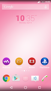 Pinky! Theme for Xperia