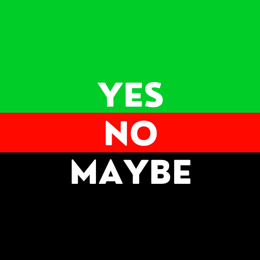 Yes No Maybe Decision Maker logo
