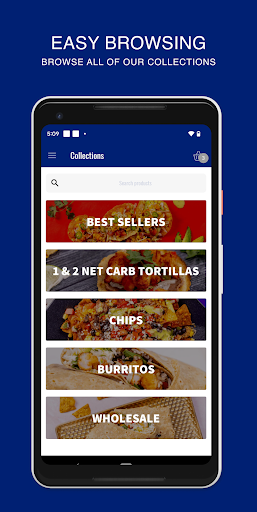 Mr. Tortilla Store Screen 3