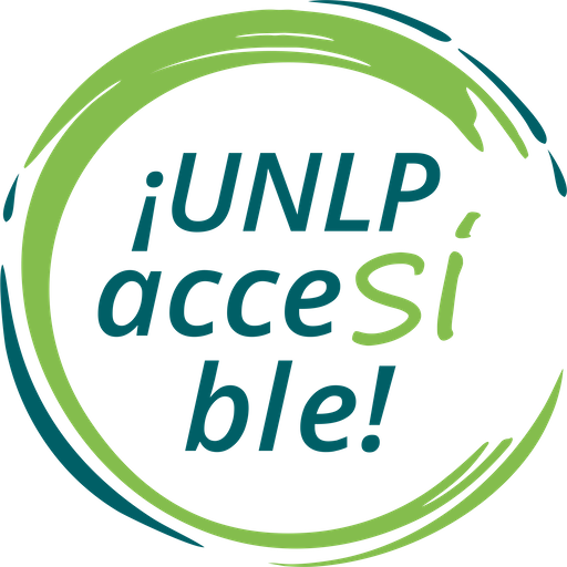 UNLP AcceSÍble logo