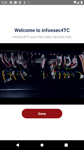 Android application Infosec4TC screenshort
