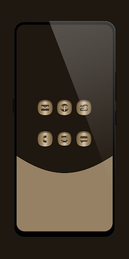 Curved - Golden Icon Pack Screen 3
