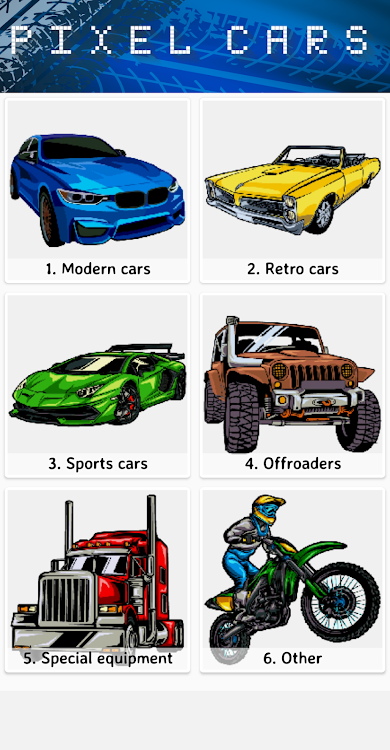 Pixel Car Color by Number - 1.14 - (Android)