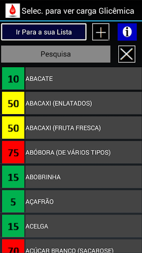 Visualização do aplicativo