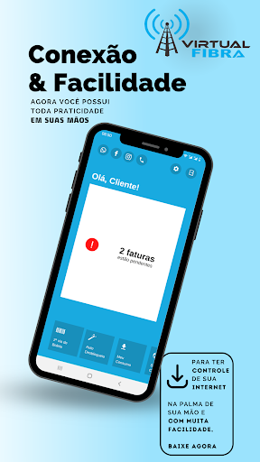 Android application Virtual Fibra screenshort