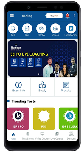 Avision- Digital Learning App Screen 3
