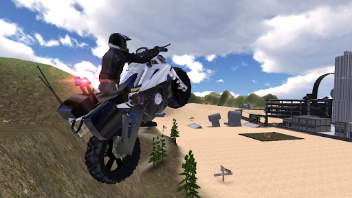 Screenshot of Police Bike Traffic Rider