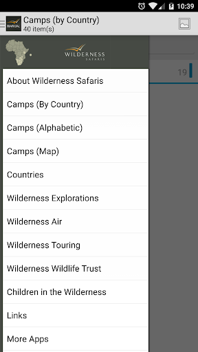 Android application We Are Wilderness screenshort