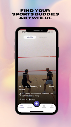 Android application Connect Social App screenshort