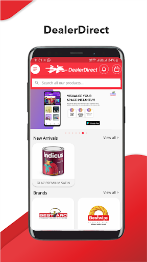 Android application VNC DealerDirect screenshort