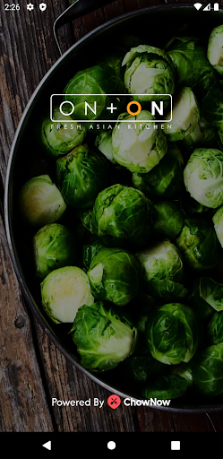 Android application on on kitchen screenshort