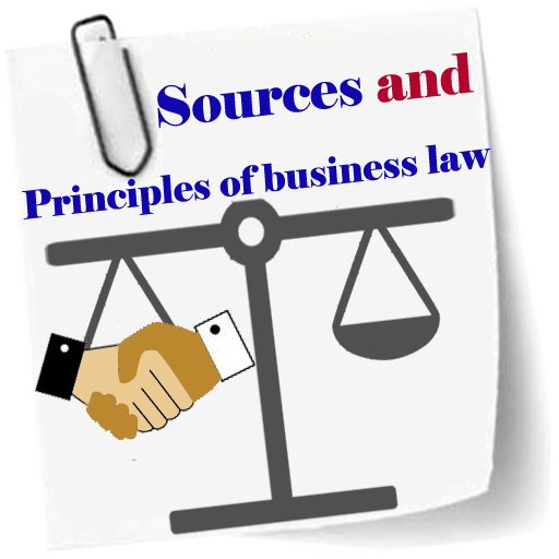 Sources and principles of busi logo