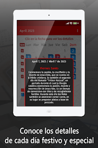 Captura de Pantalla 11 calendario españa 2023 android