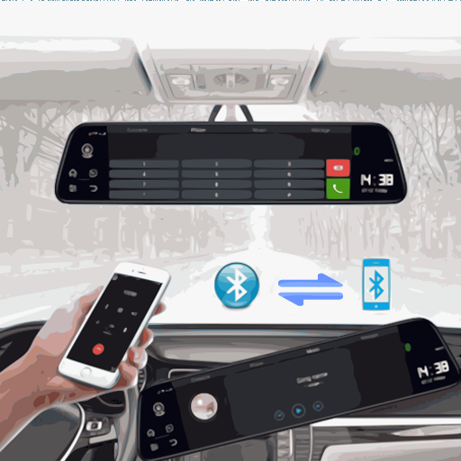 REAR-VIEW Screen Mirror Link logo