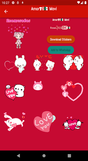 Pink Stickers Screen 2