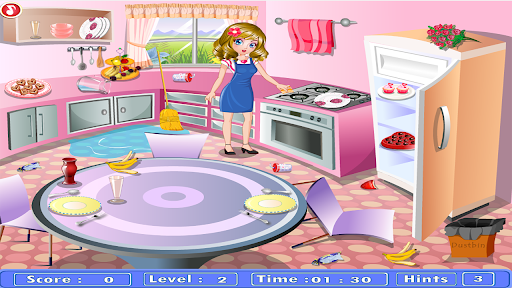 girls cleaning games