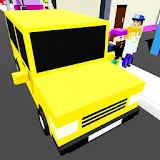 Cube Car Craft Parking Sim 3D icon