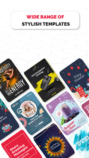 Android application Festival Story Maker - Poster, screenshort