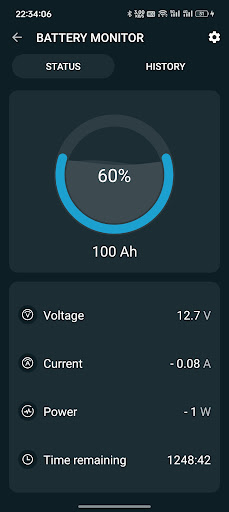 Battery Monitor Pro Screen 2