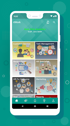 Android application rtWork - Paperless Workspace screenshort