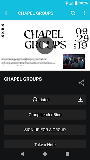 The Chapel KC Screen 2