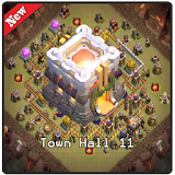 New Base COC TH11 icon