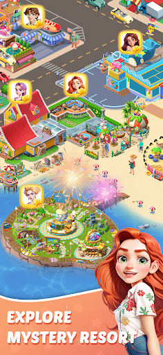 Screenshot of Merge Resort - Merge Game