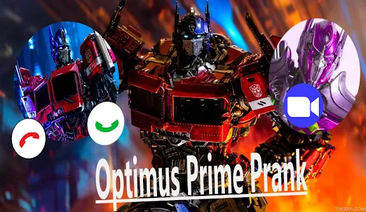 Optimus Prime Prank