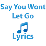 Say You Wont Let Go Lyrics  Icon
