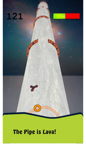 Android application The Pipe is Lava screenshort
