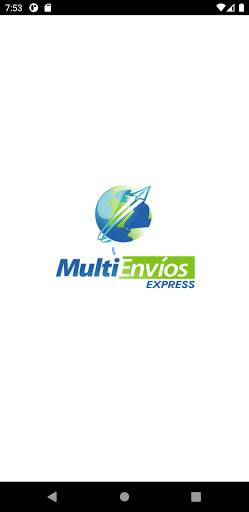 Android application MultiEnvíos Express screenshort