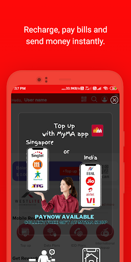 MyMA app Screen 3