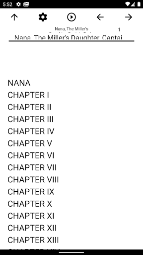 Book, Nana, The Millers Daugh Screen 2